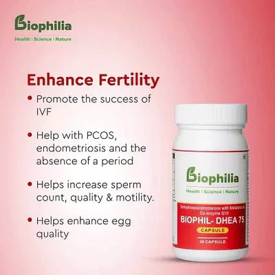 Biophil DHEA 75: Supercharge Your IVF Journey