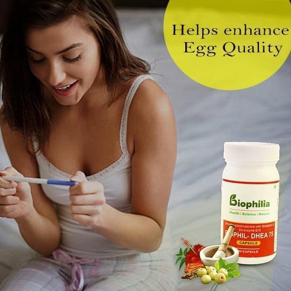 Biophil DHEA 75: Enhance Your Egg Quality
