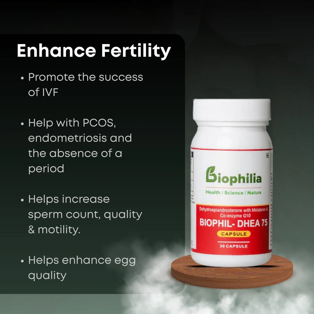 Biophil DHEA 75: Enhance Your Egg Quality